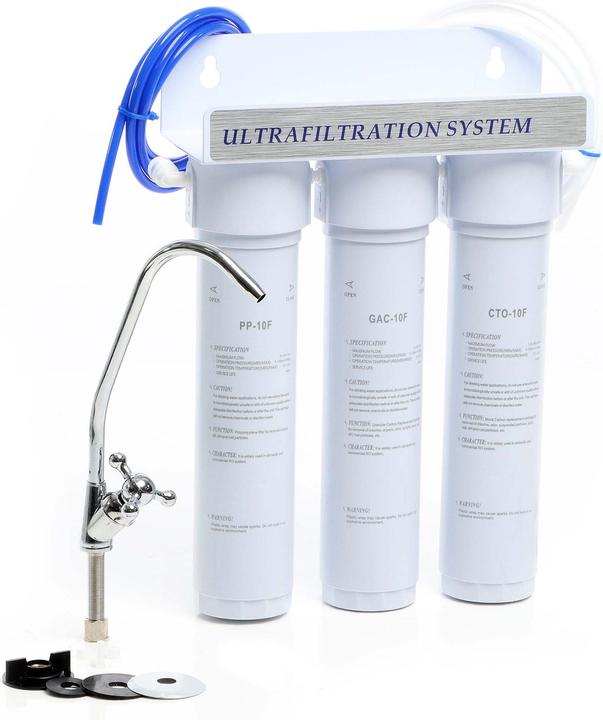 Produktbild Naturewater NW-3-PPGACCTO Wasserfilter PP-Sediment, Aktivkohlegranulat, -block