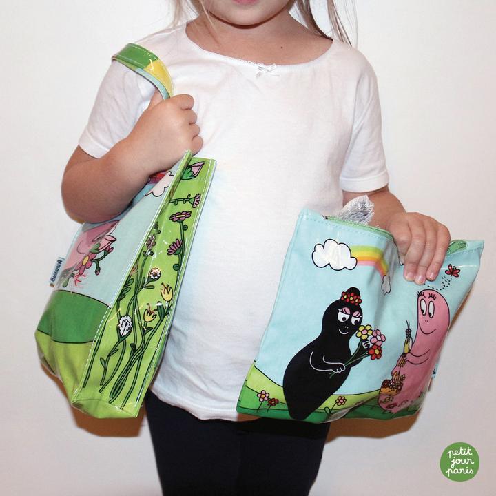 Image du produit Petit Jour Paris tote bag bébé barbapapa (3.60 l, Bagage à main (jusqu'à 50l))
