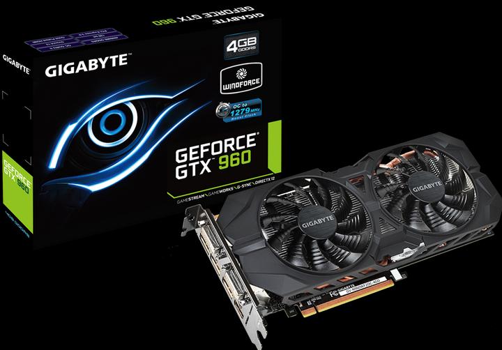 Actual product image Gigabyte Gtx 960 (4 GB)