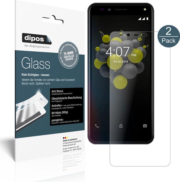 Immagine prodotto Dipos Pellicola Protettiva Anti-Shock (2 Pezzo/i, Allview A9 Plus)