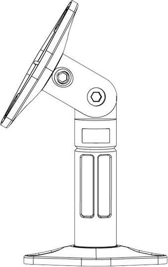 Produktbild Neomounts Speaker-W100 (1 Stk., Wandmontage, Neigbar, Höhenverstellbar, Schwenkbar, Drehbar)