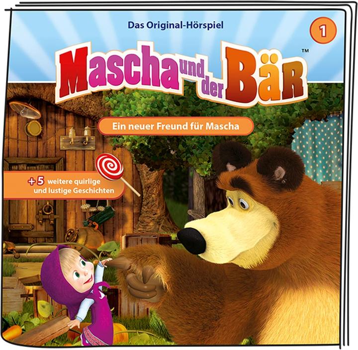 Actual product image Tonies Mascha und der Bär - A new friend for Mascha (German)