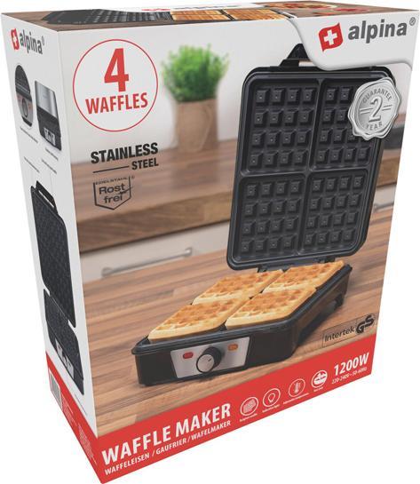 Produktbild alpina Waffle maker