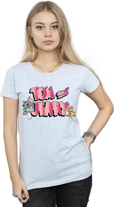 Immagine prodotto Tom & Jerry Gradient Logo Maglietta Donna (XL)