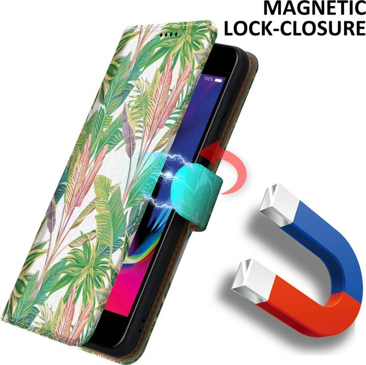 Actual product image Cadorabo Book cover with print (Apple iPhone 7 Plus, Apple iPhone 7s Plus)