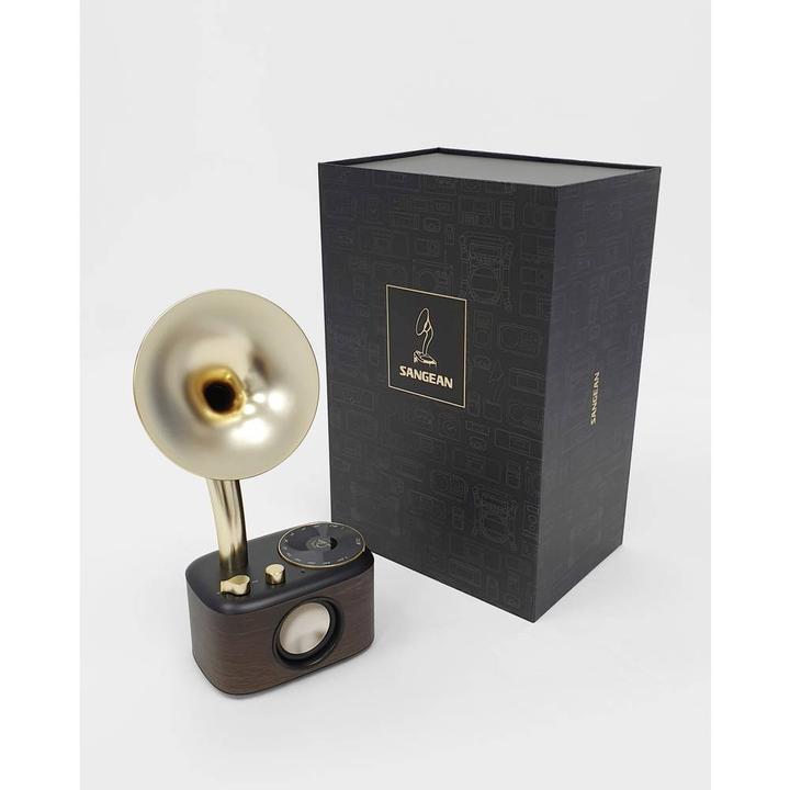 Produktbild Sangean WR-45X Gold Radio VHF (FM) AUX, Bluetooth Oplaadbaar Zwart, Goud (FM, VHF, Bluetooth)