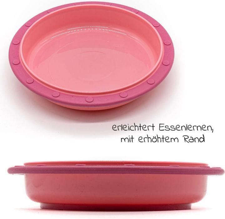 Actual product image NUK Children's crockery sets 4-piece set for on the go incl. baby plate with cutlery