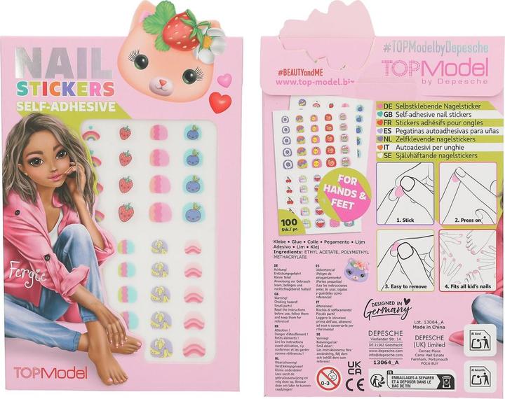 Actual product image Top Model (Bundle) TOPModel - Self-adhesive Nail Stickers BEAUTY and ME ( 0413064 )
