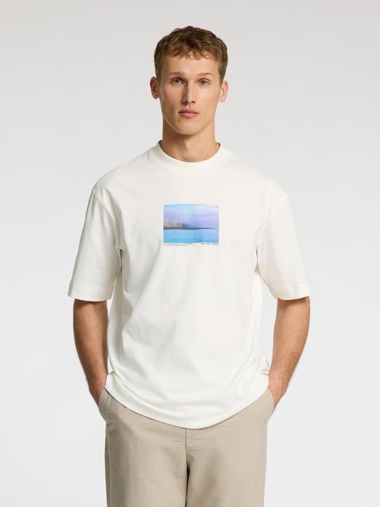 Immagine prodotto Selected Homme Print T-Shirt mit Rundhalsausschnitt (XL)