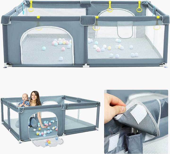 Image du produit Anpeac Parc pour bébé (206 cm, 165 cm)