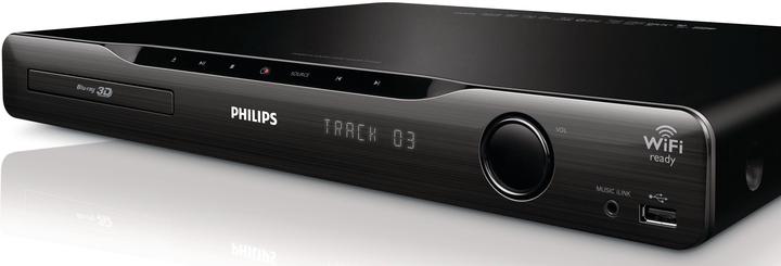 Image du produit Philips HTS5591, Système de home cinéma 5.1 Blu-ray, 3D, 1000W (104 W)