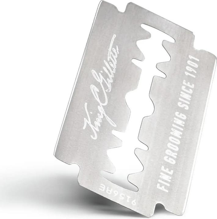 Produktbild King C. Gillette Doppelklingen für Rasierhobel (10 x)