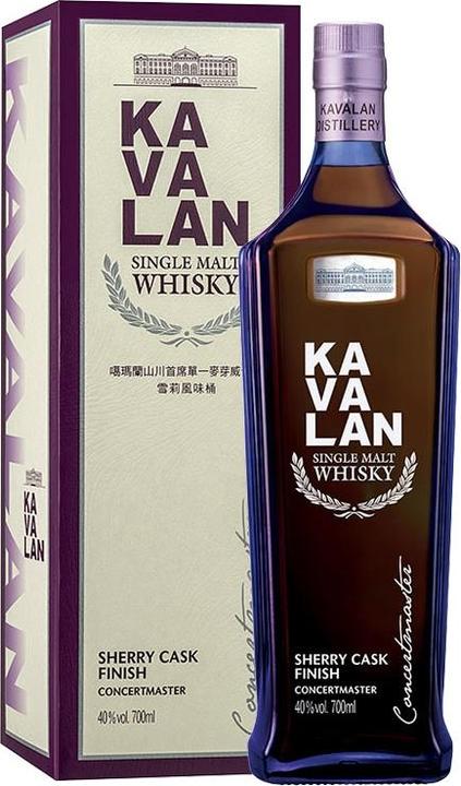 Produktbild Kavalan Concertmaster Sherry Cask Finish (Single Malt, 1 x 70 cl)