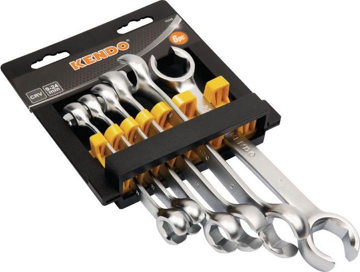 Actual product image Kendo Double-end ring wrench set open type (24 mm)