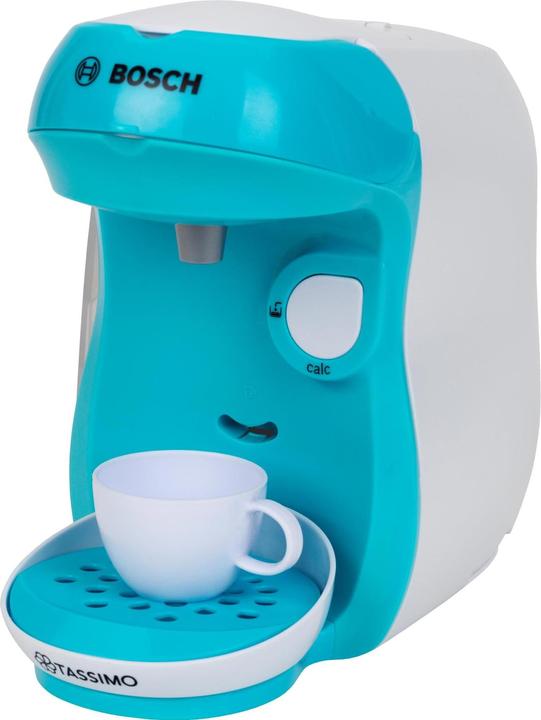 Image du produit Theo Klein 9520 Bosch Cafetière électrique Tassimo "Happy" I Avec bruitage, possibilité de remplissage d'eau e