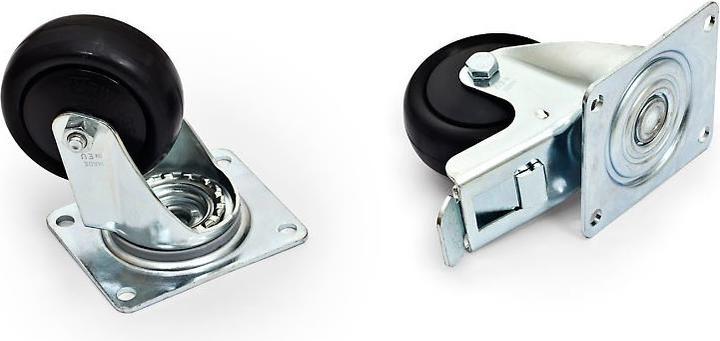 Triton Heavy duty castor set: max 800kg