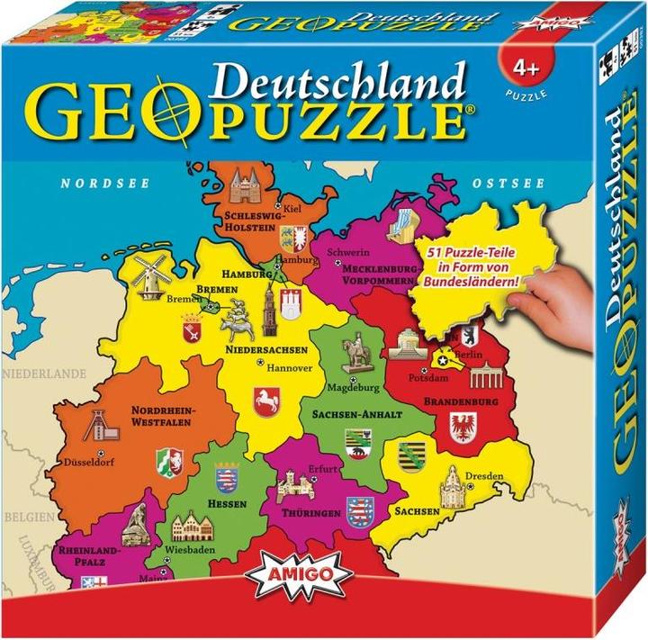 Produktbild Amigo Geo Deutschland (51 Teile)