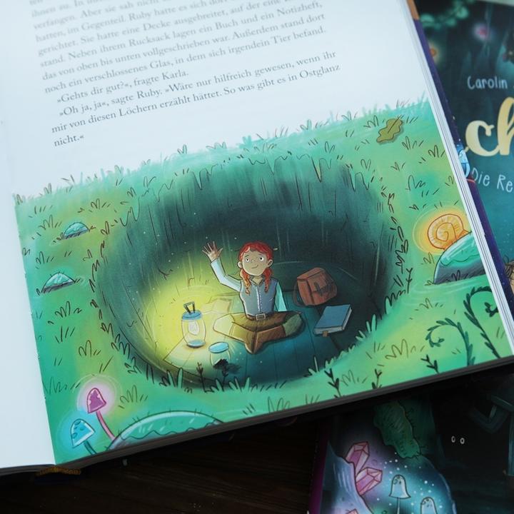 Produktbild Lichterland 3. Das Geheimnis des schlafenden Drachen (Carolin Jelden, Deutsch)