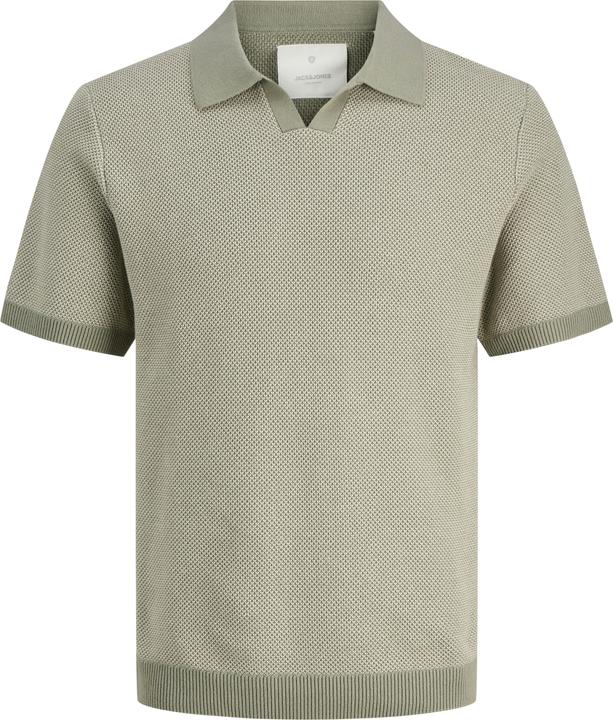 Actual product image Jack & Jones Jprcceaston Knit Split Neck Ss Sn (XXL)