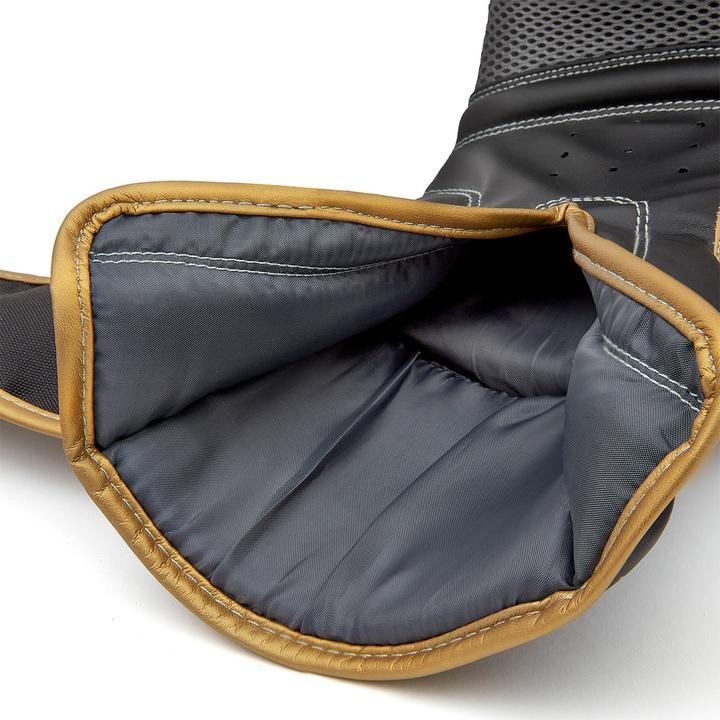 Actual product image Reebok Boxing Gloves Black/Gold (16 OZ)