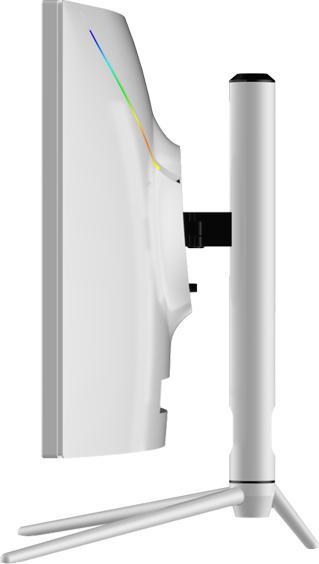 Actual product image Itek Ecran incurvé 27" GGC Quad HD (Blanc) 240Hz (2560 x 1440 pixels, 27")