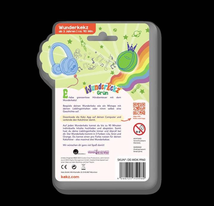 Actual product image Kekz WunderKekz green (German)