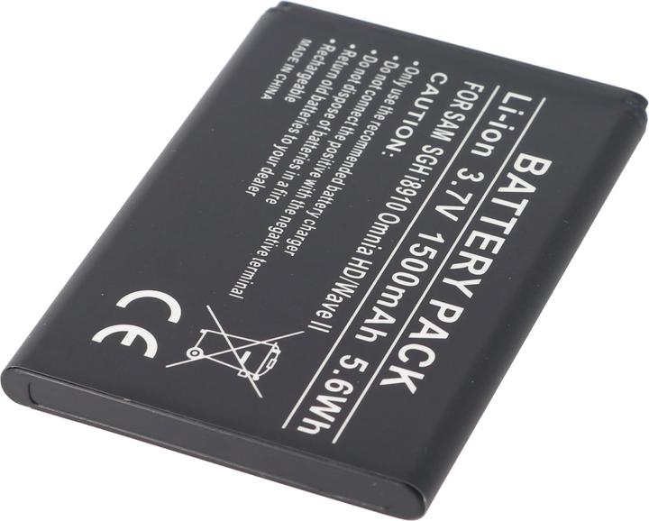 Actual product image Samsung Battery SGH-i8910, EB504465VUCSTD, GT-I6410HKAVD2