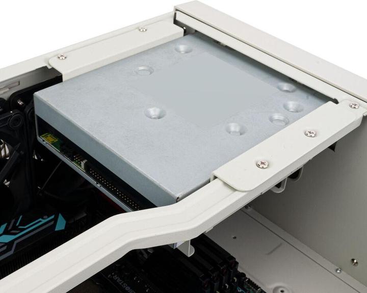 Productafbeelding Silverstone FLP01 PC-Gehäuse, HTPC, SSI-CEB/ATX - weiss