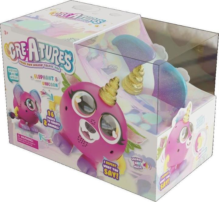 Image du produit Boti Créatures créant votre propre Walkin Monsta - Éléphant et licorne