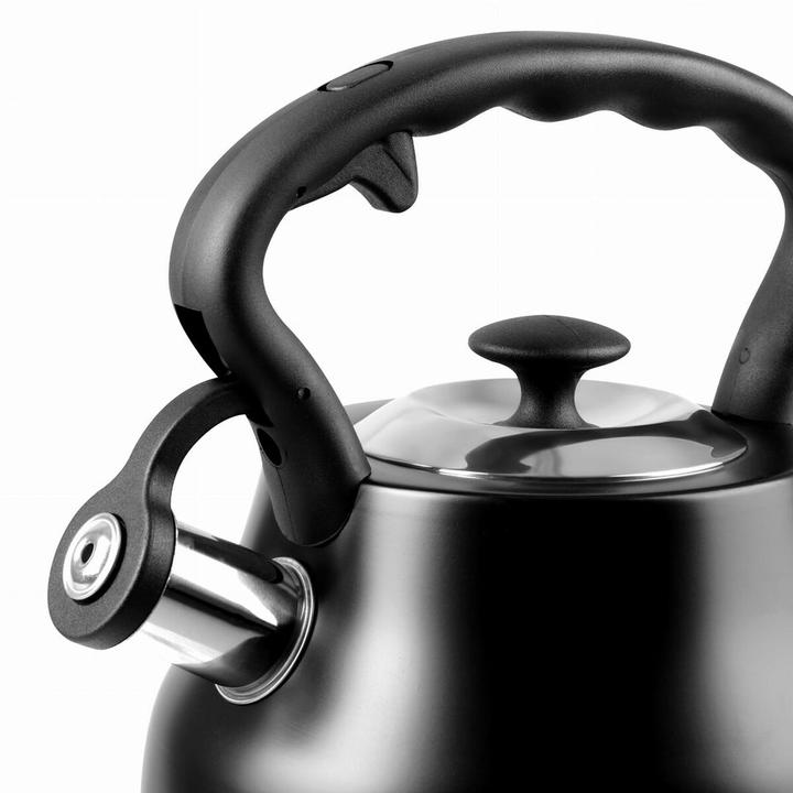 Produktbild Promis Wasserkocher 3 0 L ANDREA mattschwarz schwarzer Griff (3 l, EU-Stecker)