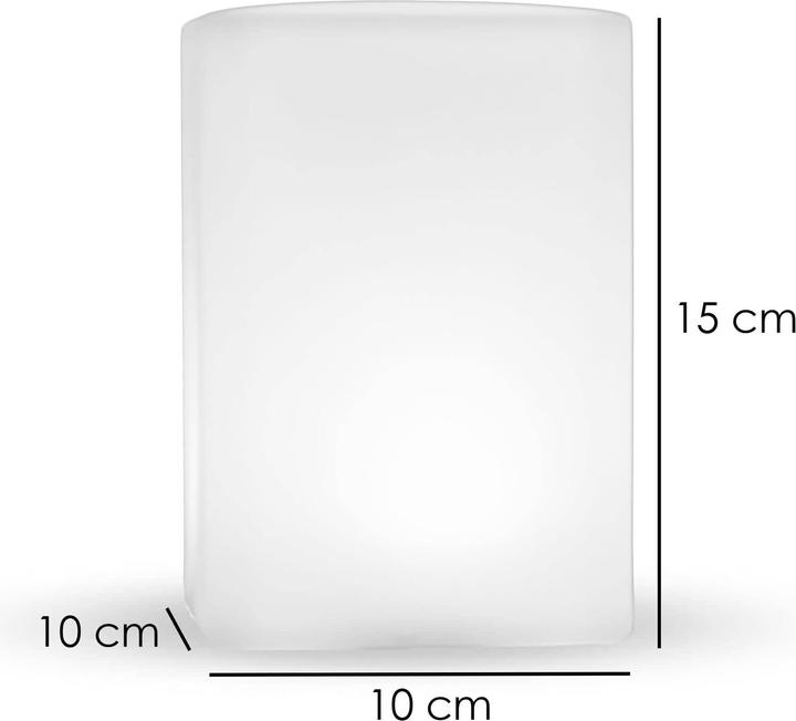 Produktbild ImagiLights Tebur Cubic Wireless Lampe, ohne Fernbedienung und Ladegerät (100 lm)