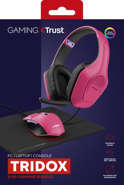Actual product image Trust GXT790P TRIDOX 3-IN-1 BUNDLE (Cable)
