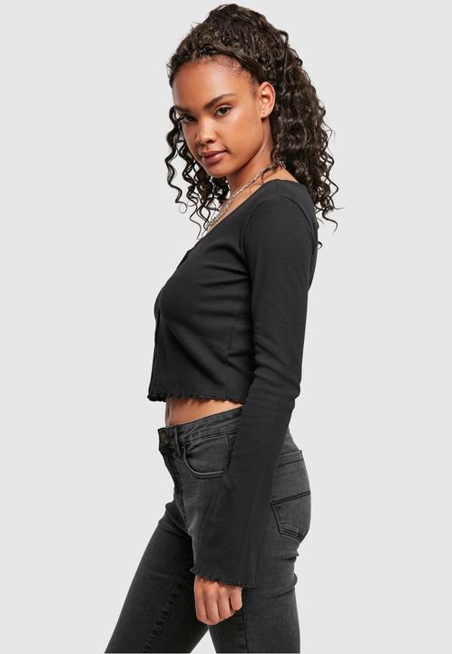 Image du produit Urban Classics Ladies Cropped Rib Cardigan - 14113 (S)