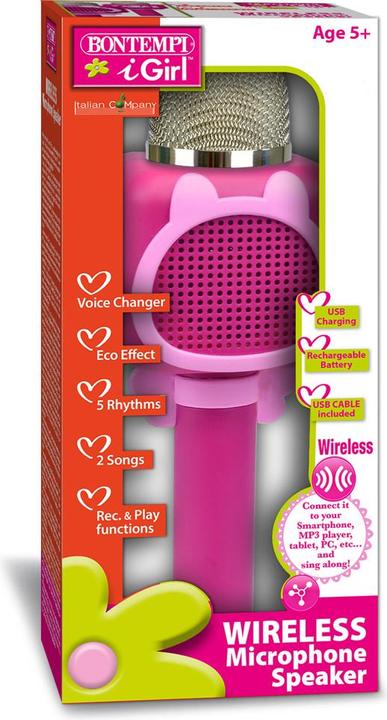 Produktbild Bontempi Karaoke Mikrofon pink