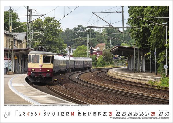 Produktbild Faszinierende Eisenbahnen 2026 (42 x 30 cm, Harter Einband, Deutsch)