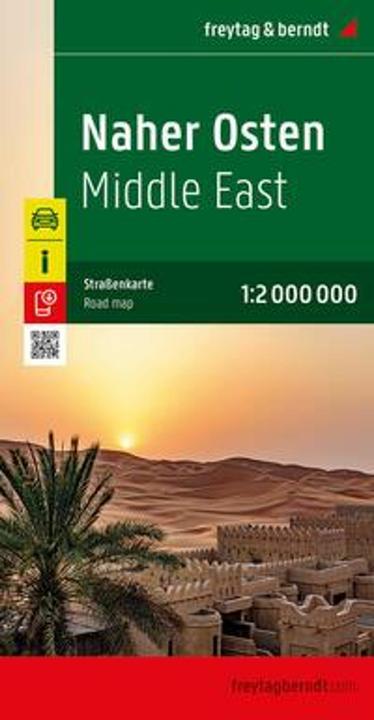 Actual product image Middle East, road map 1:2,000,000, freytag & berndt