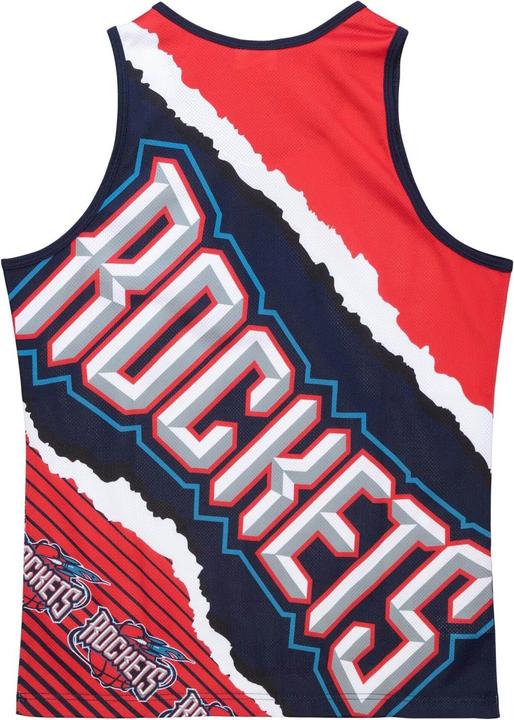 Actual product image Mitchell & Ness M&N JUMBOTRON Basketball Jersey Tank Houston Rockets (L)