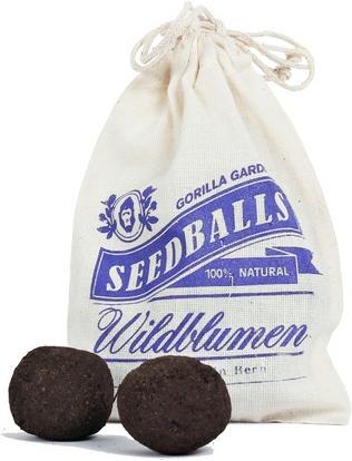 Gorilla Gardening Seedballs Wildblumen (Samenbomben)