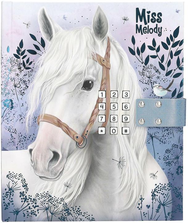 Magni Miss Melody (15,5 x 18 cm, À rayures, Couverture rigide)