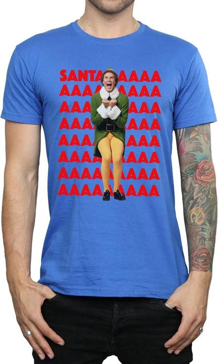 Produktbild Elf Buddy Santa Scream TShirt (XL)