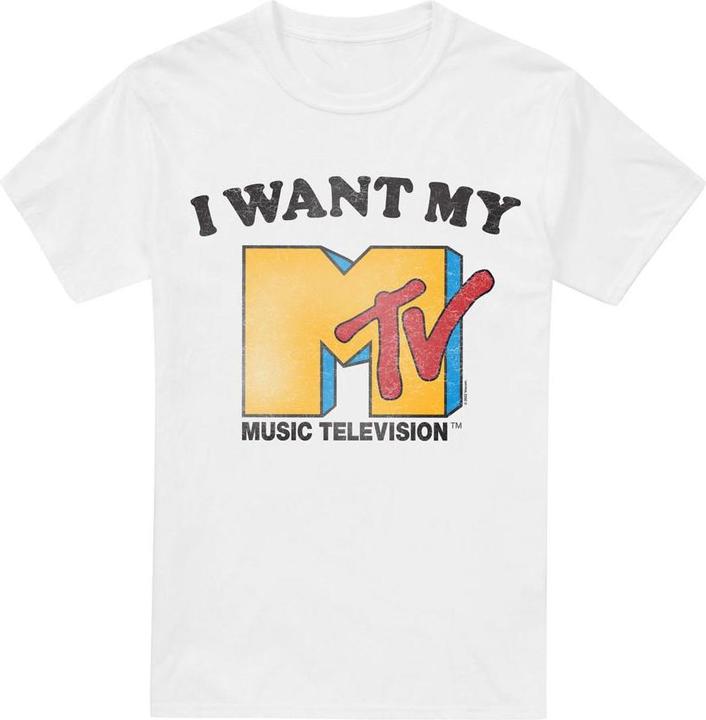 Actual product image MTV Mens I Want My 2 T-Shirt (4XL)