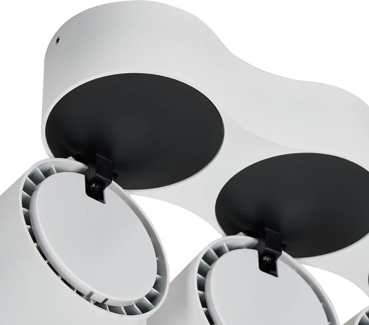 Actual product image Arcchio Rotari LED ceiling light, lenses, 3-light. (2400 lm)