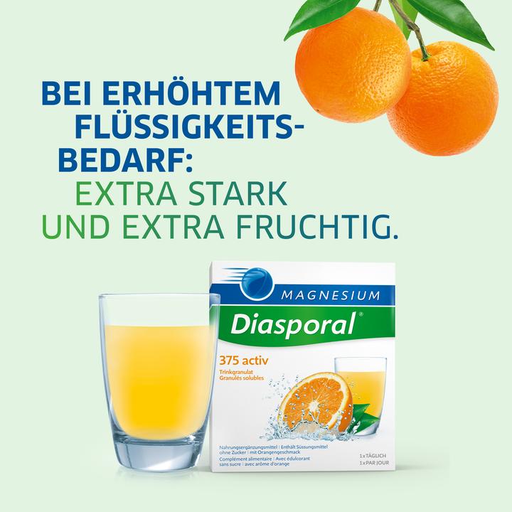 Produktbild magnesium diasporal 375 activ (20 Stück, Granulat, 150 g)