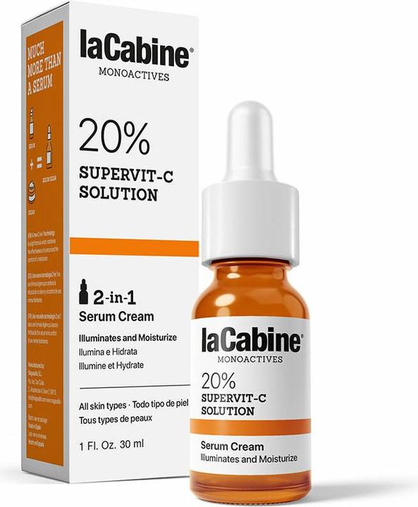La Cabine Monoactives 20 Supervit C Solution Serum Cream 30ml (30 ml)