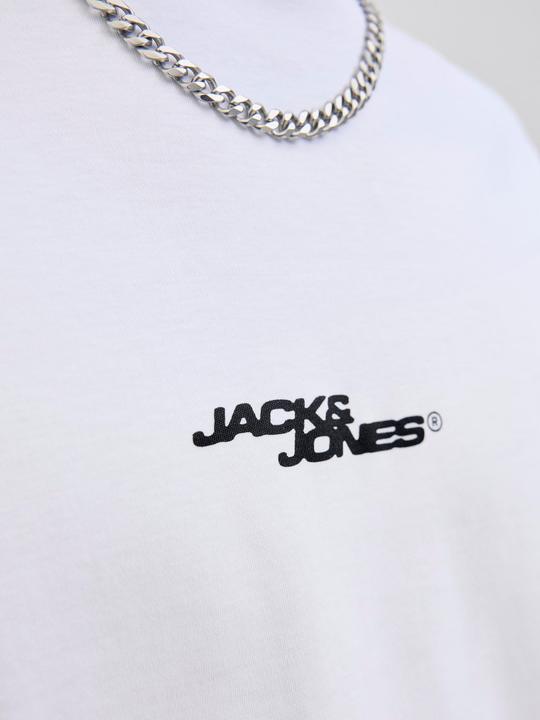Actual product image Jack & Jones Gedruckt Rundhalsausschnitt T-shirt T-shirt (M)