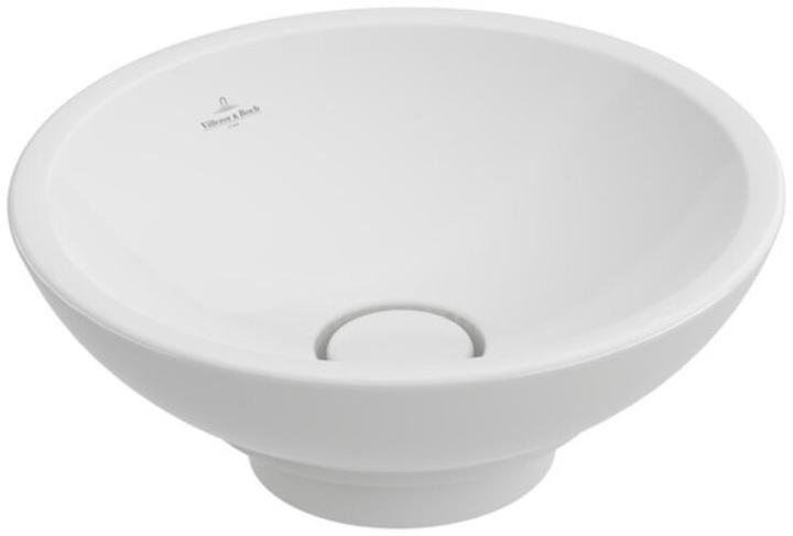 Actual product image Villeroy & Boch V&B Countertop washbasin LOOP & FRIENDS with ÜL d= 380mm white (200 mm, 380 mm)