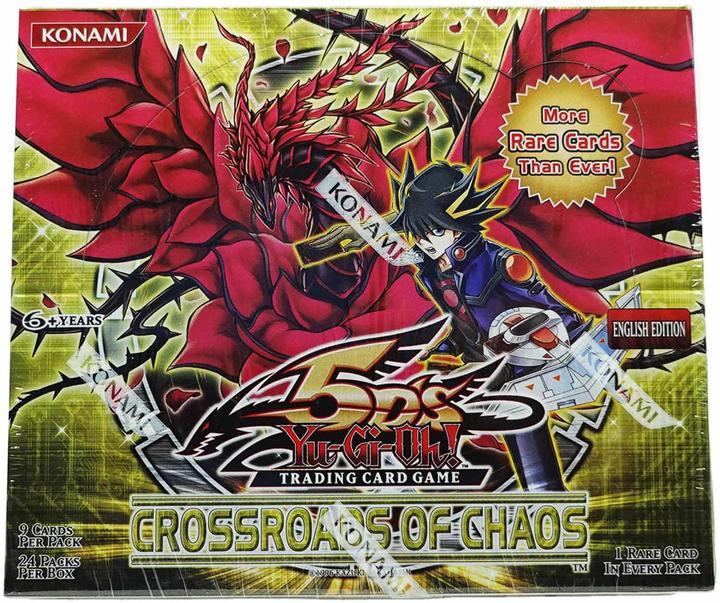 Image du produit Yu-Gi-Oh Crossroad of Chaos Booster Display (Sealed/OVP) -! - EN (Anglais, Affichage du booster)