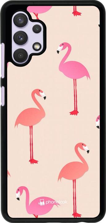 Produktbild PhoneLook Hülle Pink Flamingos Pattern (Samsung Galaxy A32)
