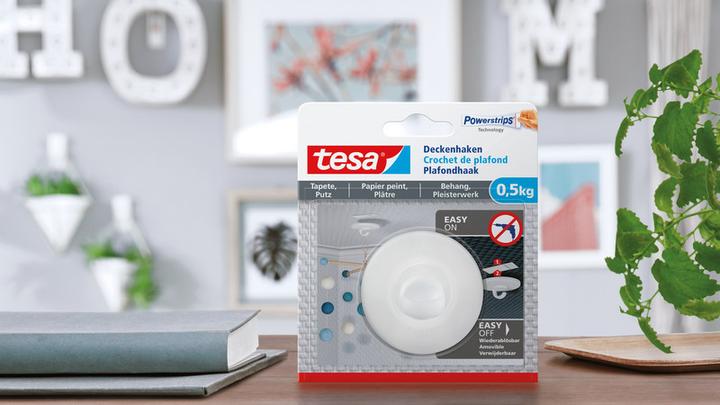 Actual product image tesa ceiling hook