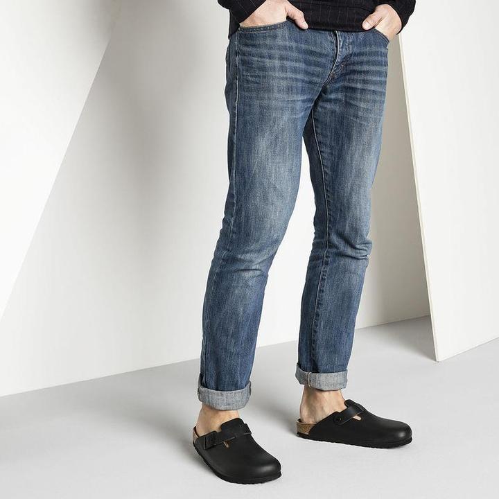 Produktbild Birkenstock Boston Naturleder Schmal (39)